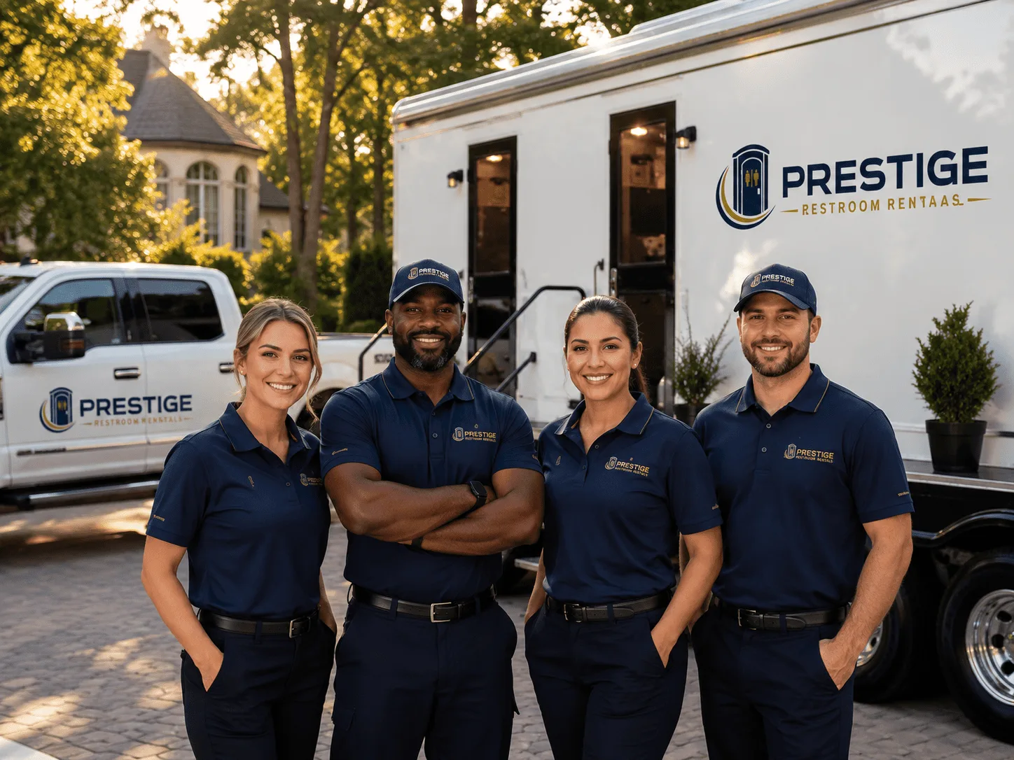 Trusted Luxury Portable Restrooms company in Berwick, IL